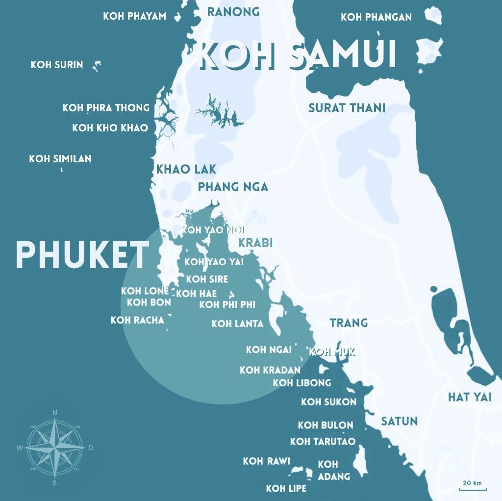 TRAJET DE PHUKET A KOH SAMUI